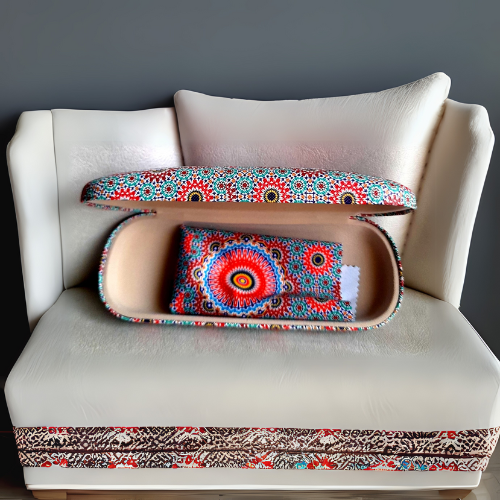 Étuis à Lunettes Artisanaux - L'Élégance de la Mosaïque Marocaine