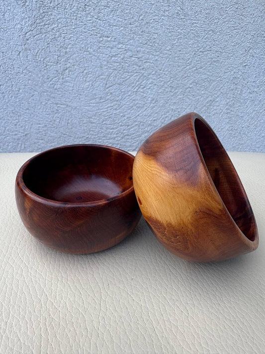 Bol en Bois de Thuya Marocain – Artisanat Traditionnel