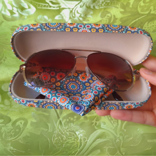Étuis à Lunettes Artisanaux - L'Élégance de la Mosaïque Marocaine