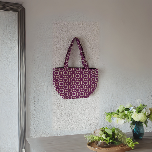 Sac en Tissu Traditionnel Marocain - Élégance Artisanale au Quotidien