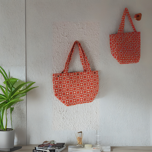 Sac en Tissu Traditionnel Marocain - Élégance Artisanale au Quotidien