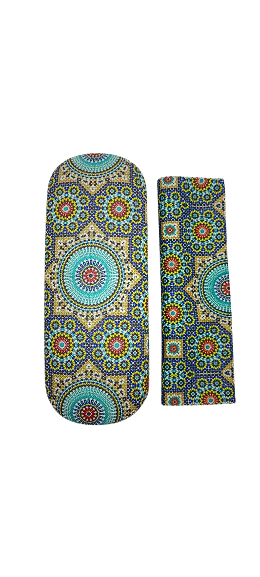 Étuis à Lunettes Artisanaux - L'Élégance de la Mosaïque Marocaine