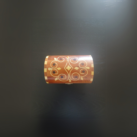 Coffret en bois de thuya – Marqueterie artisanale marocaine
