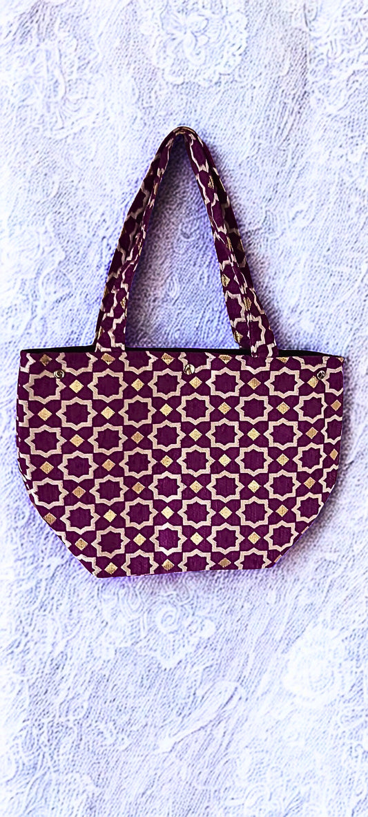 Sac en Tissu Traditionnel Marocain - Élégance Artisanale au Quotidien